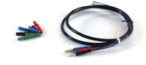 Sensor cable with croc clips